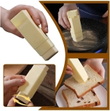 A mess-free butter stick applicator